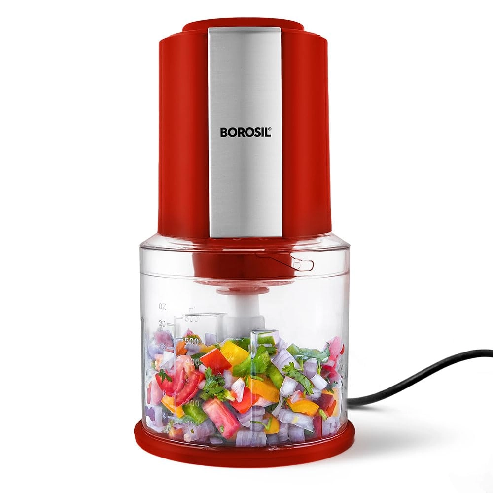 Borosil Chef Delite 300 Watts Electric Chopper for Kitchen