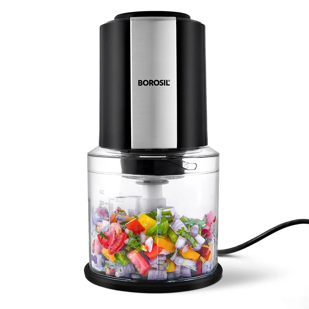 Borosil Chef Delite 300 Watts Electric Chopper for Kitchen