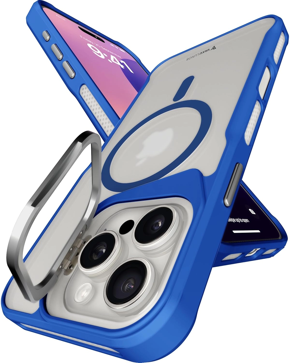 Vaku Luxos® Therox Magpro Back Cover Case for iPhone 16 Pro Max