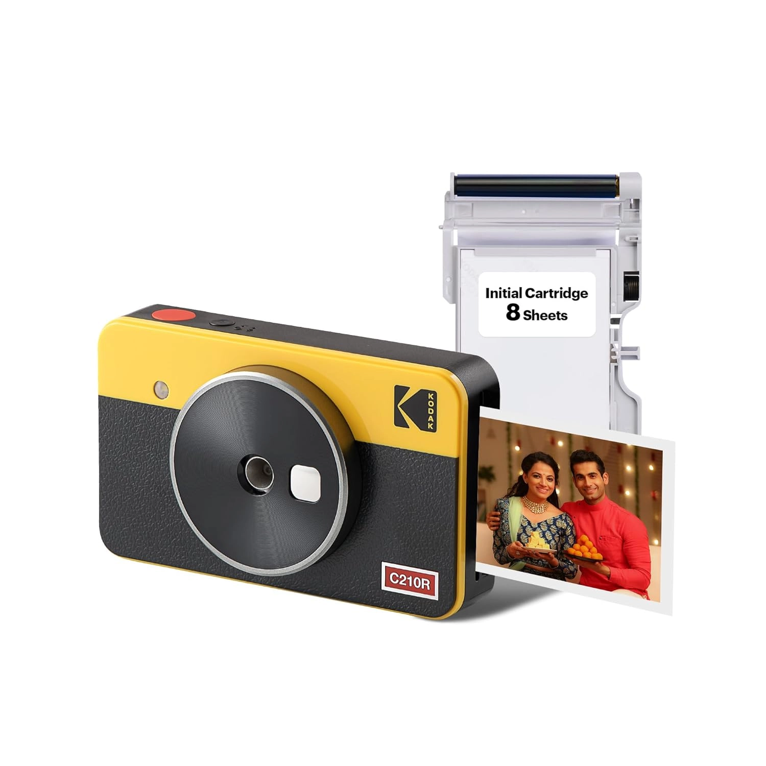 KODAK Mini Shot 2 Retro 4PASS 2-in-1 Instant Camera and Photo Printer