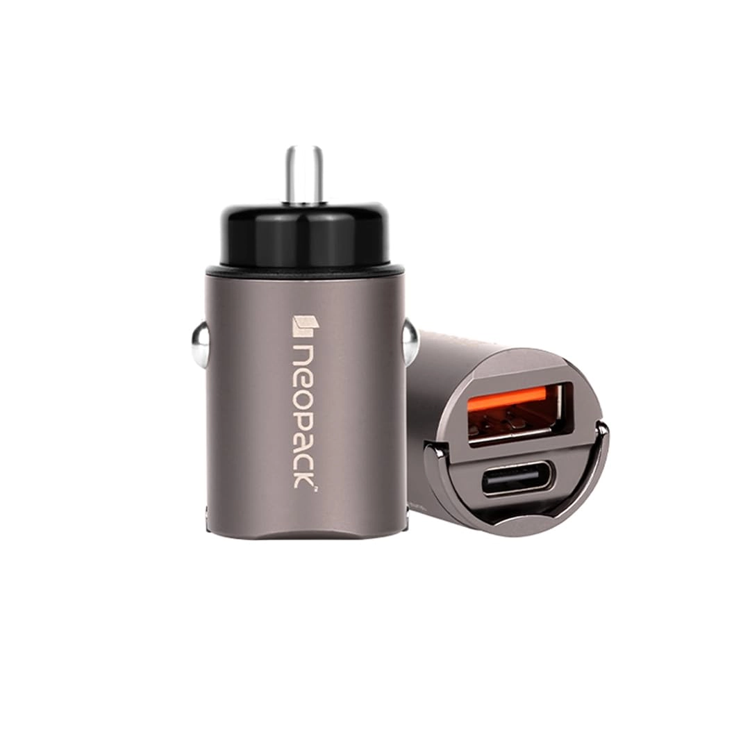 Neopack 66W Dual Port QC Turbo Car Charger